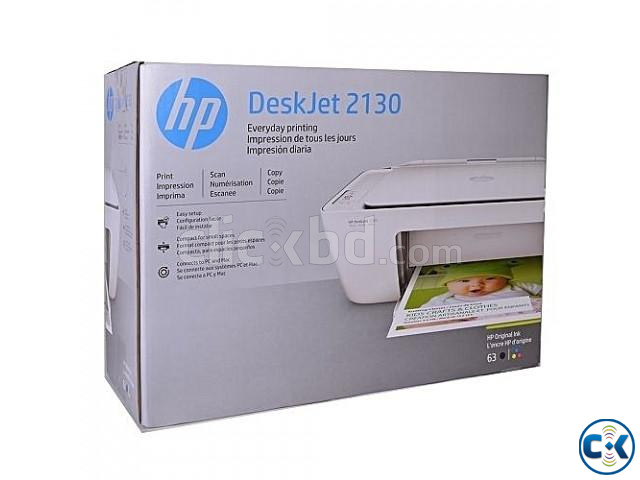 HP DeskJet 2130 Genuine Cartridge All in One Ink Printer large image 3