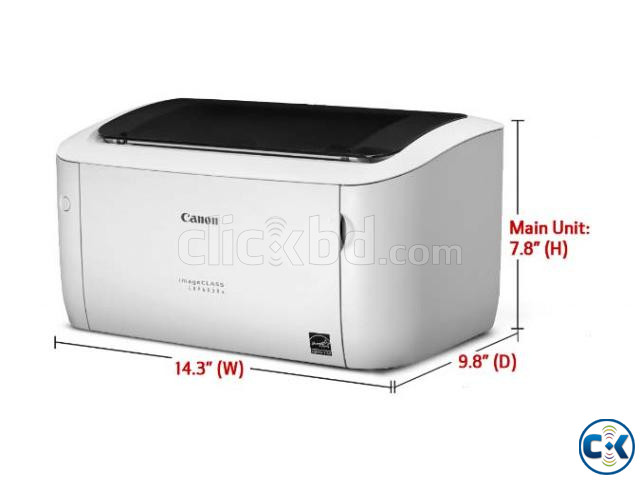 Canon LBP6030W Wireless Black White Mono Laser Printer large image 1
