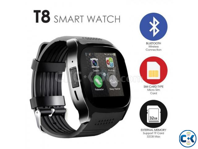 BD08 Smartwatch Full Touch Display Sim Supported Camera Call large image 0