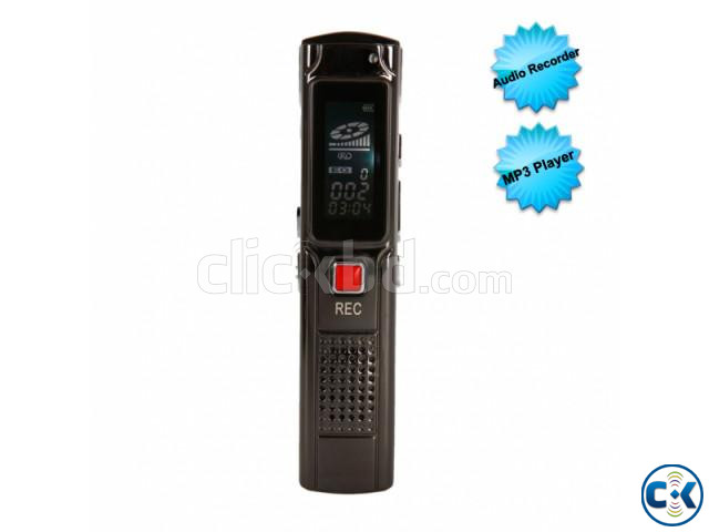 809 Voice recorder 8GB Storage With Mp3 Player Metal Body Lo large image 0