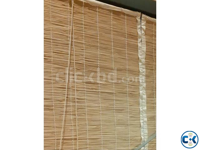 Bamboo Chick Curtain Roll type Natural Bamboo bamboo blind large image 0