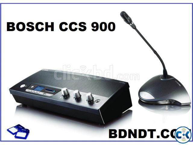 Bosch CCS 900 Ultro Conference System large image 1