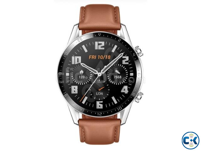 Huawei Watch GT2 46mm Brown leather strap large image 0