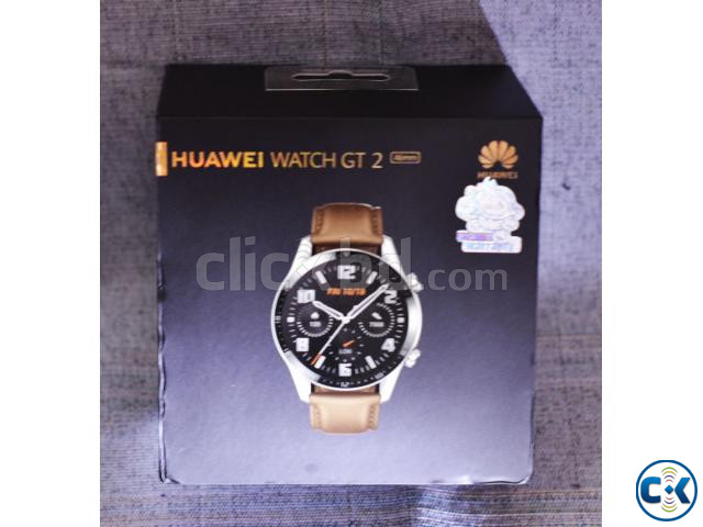 Huawei Watch GT2 46mm Brown leather strap large image 2