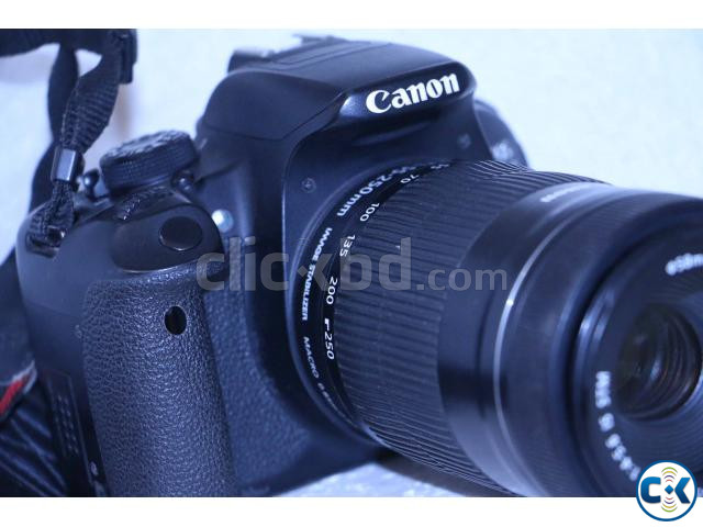 700d canon with 55-250 is stm lens large image 1