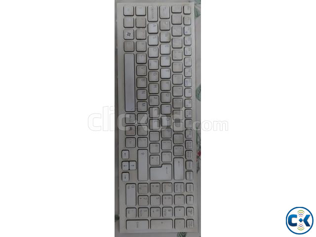 Sony Vaio UK Model PCG-71313M Keyboard White large image 0