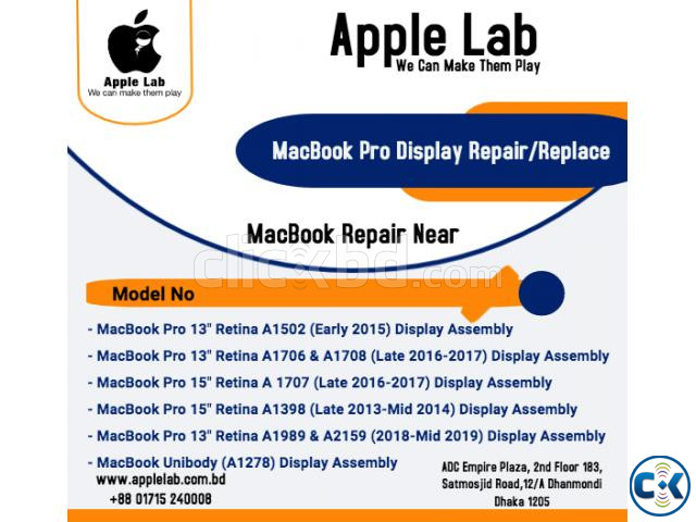 MacBook Best Display Repair Replace in BD large image 0