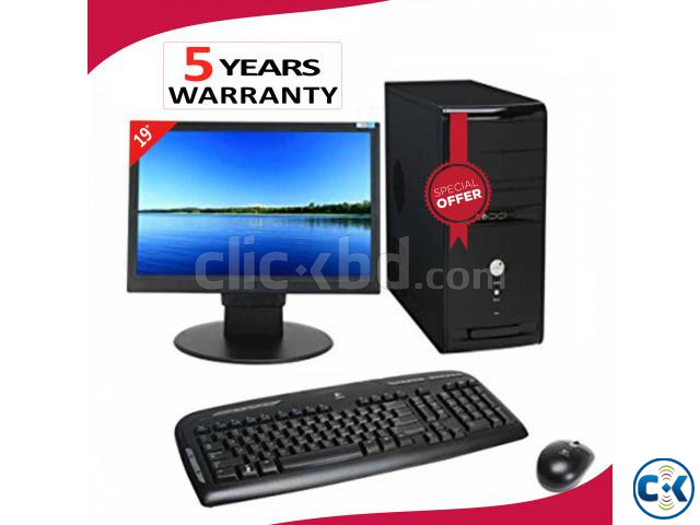  Intel Core 2 Duo 6MB Cache RAM 4GB HDD 500GB And Monitor 19 large image 0
