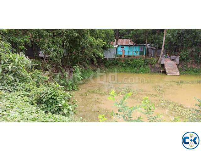Land for Sale near to Purbachal 300 feet and Demra Main Roa large image 1