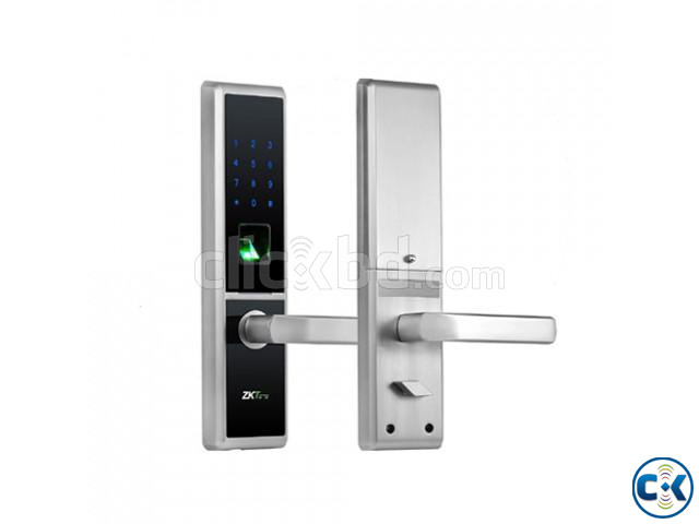 Electronic Door Lock Fingerprint Handle Door Lock for Home large image 0