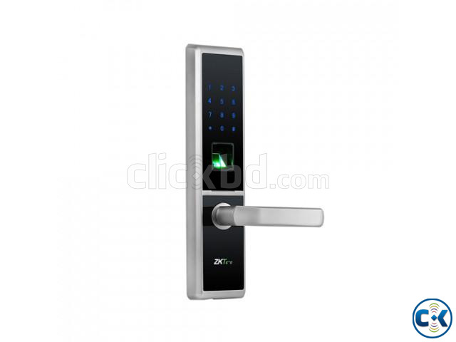 Electronic Door Lock Fingerprint Handle Door Lock for Home large image 4
