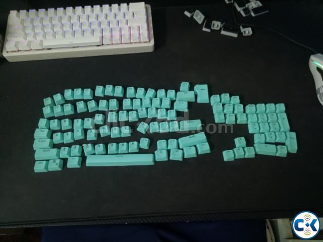 Mechanical keyboard PBT Backlit Keycaps and MX-Switches large image 1