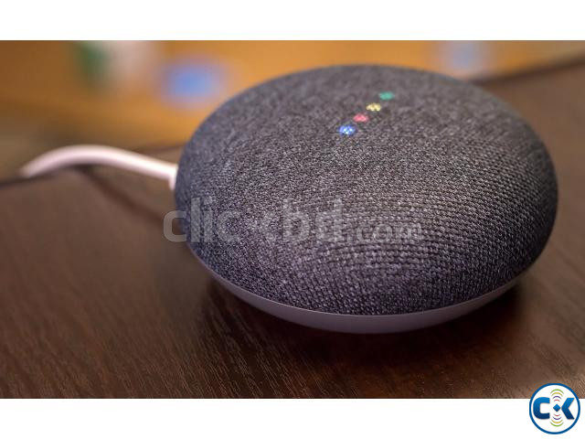 Google Home Mini Smart Speaker Black 2nd Gen  large image 0