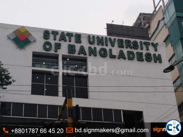 led sign and neon sign with ss top letter large image 0