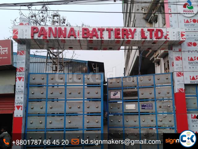 led sign and neon sign with ss top letter large image 1