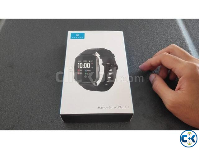 Xiaomi Haylou LS02 Smartwatch Waterproof Black large image 2