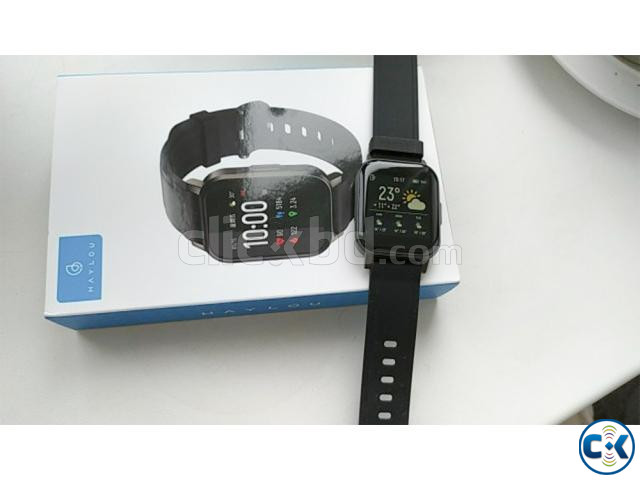 Xiaomi Haylou LS02 Smartwatch Waterproof Black large image 3