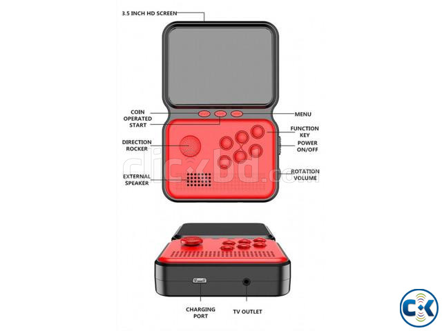 M3 Game Box Built-in 900 Retro Classic Games in Mini Handhel large image 2