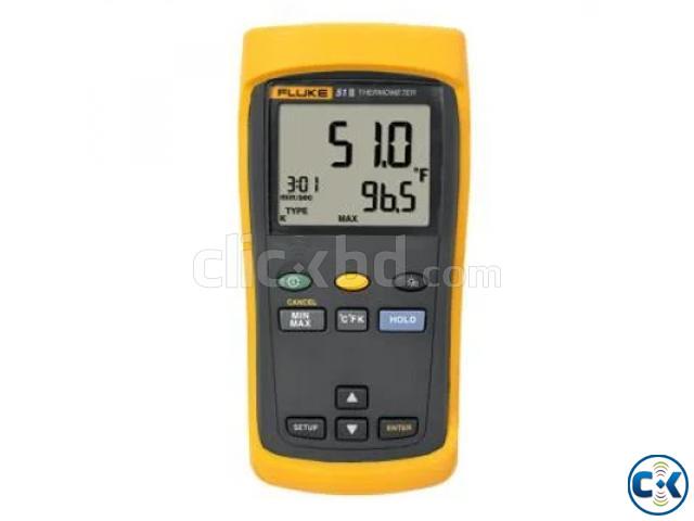 Fluke 51 II Handheld Digital Probe Thermometer price in bd large image 0