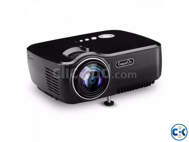 1200 Lumens Mini LED 3D Projector With TV large image 1