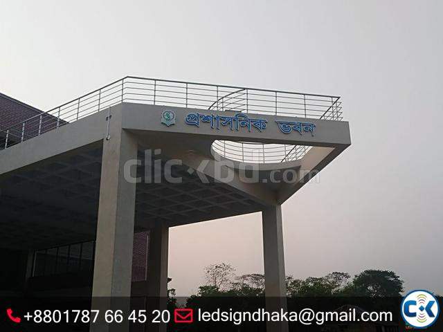 led sign and neon sign with acp board branding ss top letter large image 0