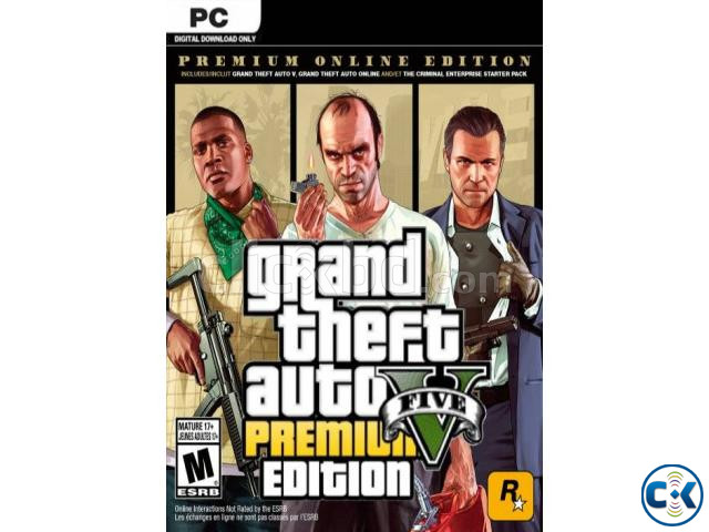 Grand Theft Auto GTA V Premium Online Edition Steam Ac large image 0