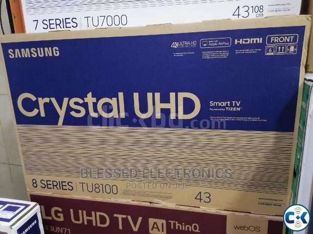 Samsung 43 TU8000 Crystal UHD 4K 8 Series Smart TV large image 1