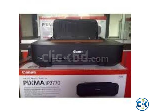 Canon Pixma iP 2770 With Genuine Cartridge Inkjet Printer large image 0