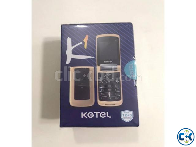 Kgtel K1 Dual Sim Slim Folding Phone With Warranty large image 0