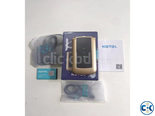 Kgtel K1 Dual Sim Slim Folding Phone With Warranty large image 1