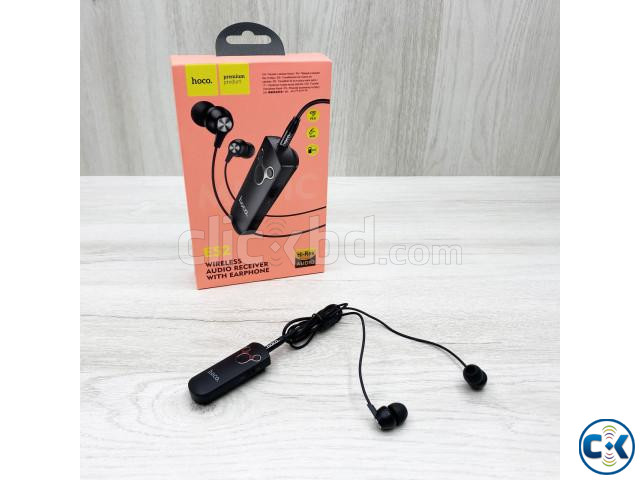HOCO E52 2 in 1 Wired Earphones and BT 5.0 Wireless Audio large image 1