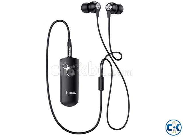 HOCO E52 2 in 1 Wired Earphones and BT 5.0 Wireless Audio large image 2