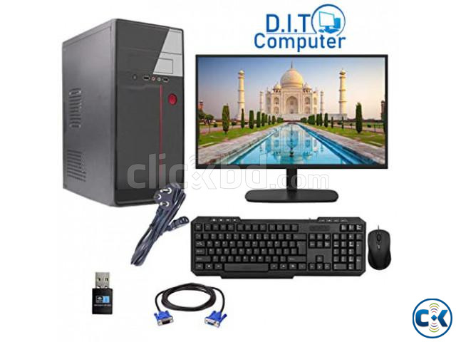 LOW PRICE COMPUTER HDD320GB RAM 4GB With 17 LED Monitor large image 0