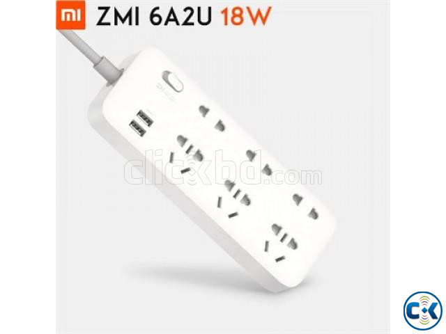 ZMI Multiplug 2 USB Charging Hub 6 AC Ports Socket Power large image 0