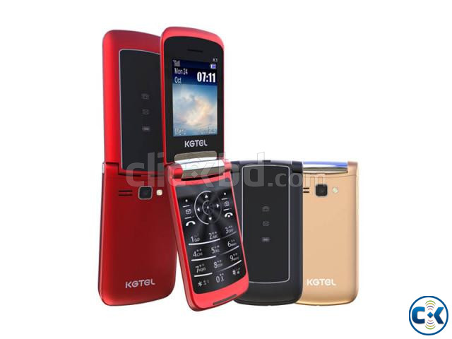 Kgtel K1 Dual Sim Slim Folding Phone With Warranty large image 4
