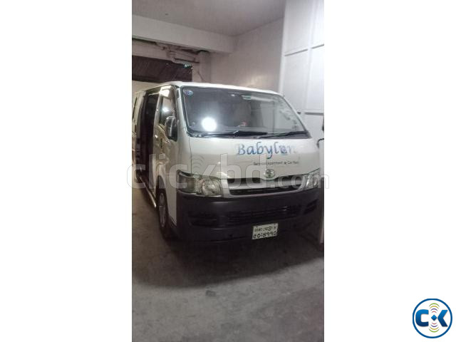 Toyota Hiace DX white 2005 duel Ac CNG 120 ltr sell large image 4