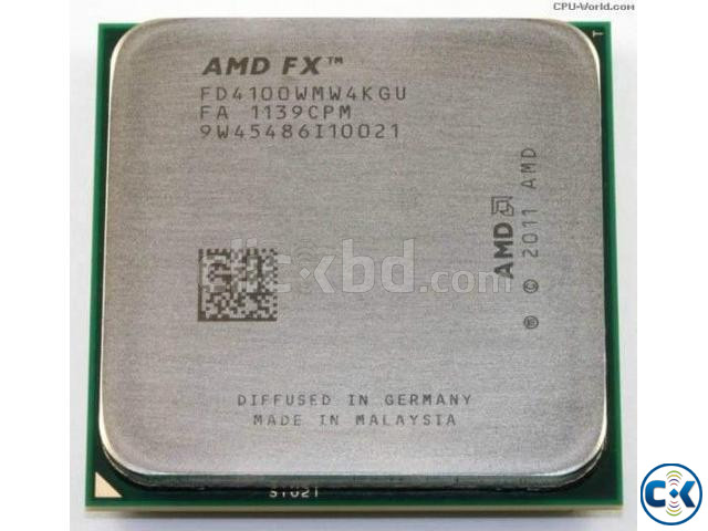 AMD PROCESSOR fx tm-4100 with free heatsink large image 1