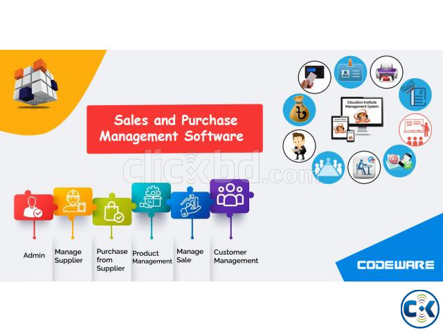 Sales and Purchase Management Software - Sales ERP large image 1