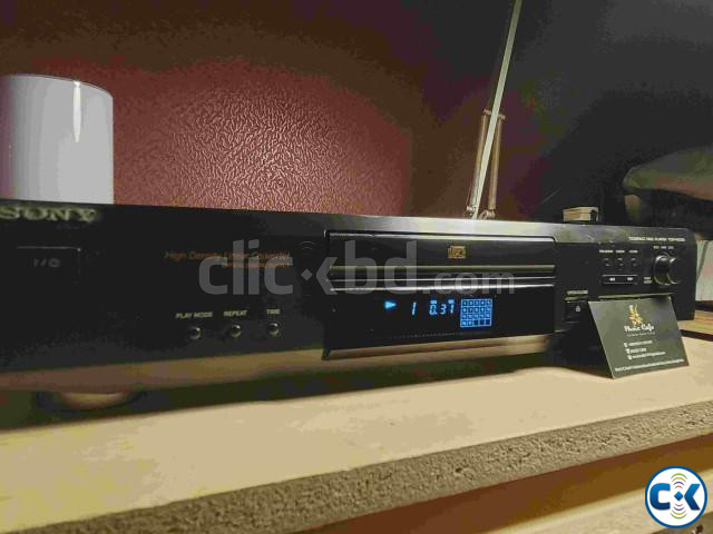 SONY CDP EX220 CD PLAYER MADE IN HUNGARY large image 1