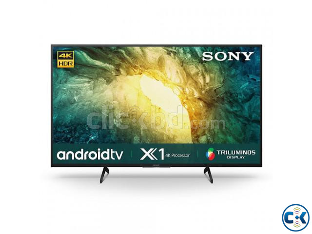 SONY BRAVIA 55X7500H Voice Search 4K HDR ANDROID TV large image 0