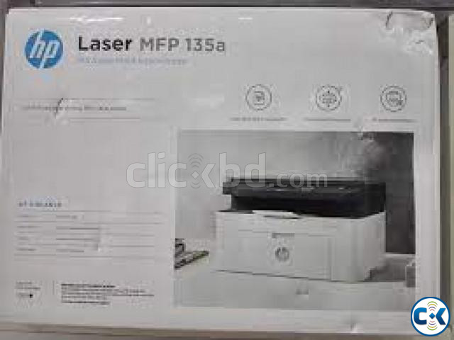HP Black White Laser MFP 135a Multifunction Printer large image 0