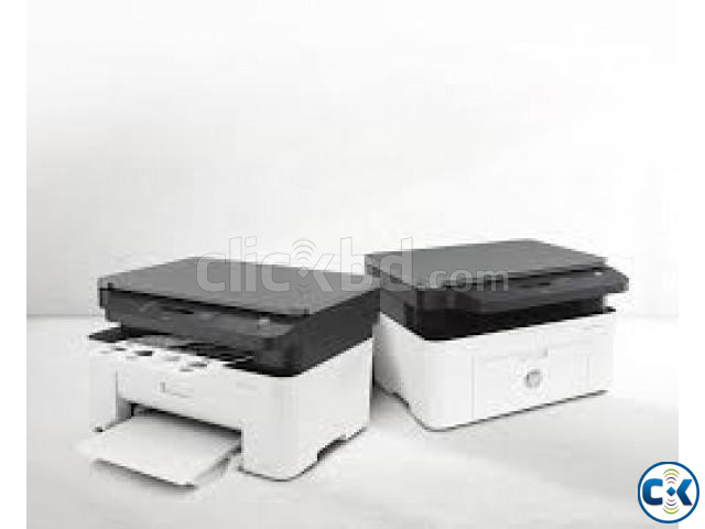HP Black White Wifi 135w Multifunction Mono Laser Printer large image 4