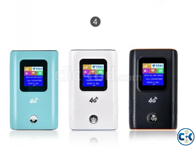 4G Wifi Pocket Router 6000mAH Power Bank With Sim Card Slot large image 3
