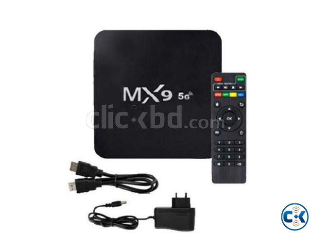 MX9 Android TV Box 5G WIFI 4 16GB Quad Core large image 1