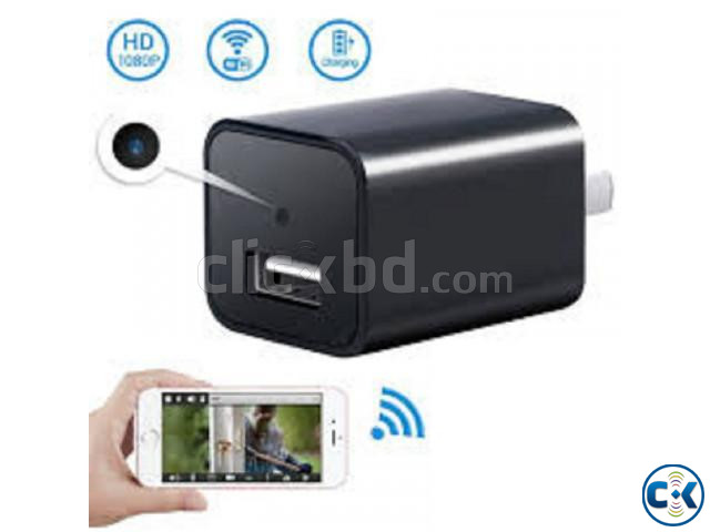 Wifi IP Charger Adapter with Voice Recorder.spy camera large image 2