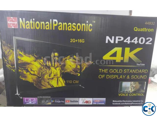 National Panasonic 43 LED tv Smart Android tv large image 0