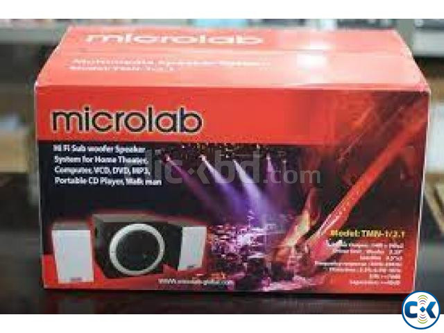 Microlab Genuine TMN1 2 1 Multimedia Speaker large image 1