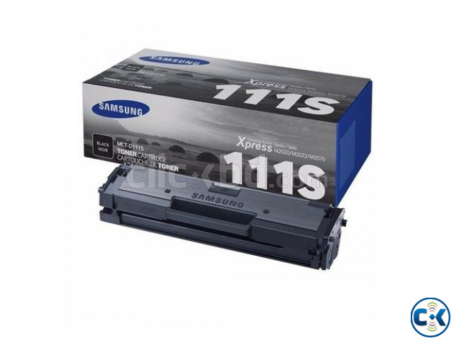 New Samsung MLT-D111S Black Genuine Toner Cartridge large image 1