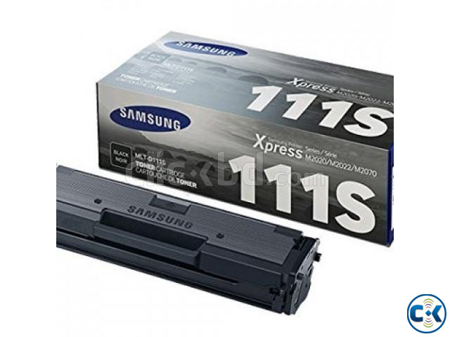 New Samsung MLT-D111S Black Genuine Toner Cartridge large image 2