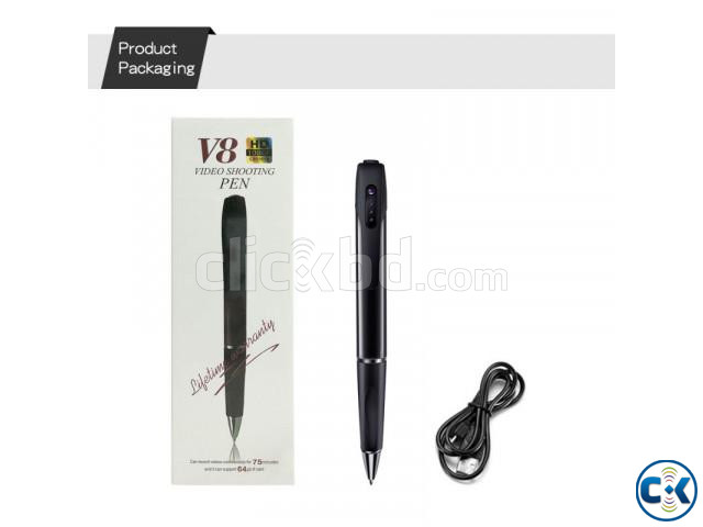 Spy V8 Pen Video Camera HD 1080P Recording 32GB Supported large image 0